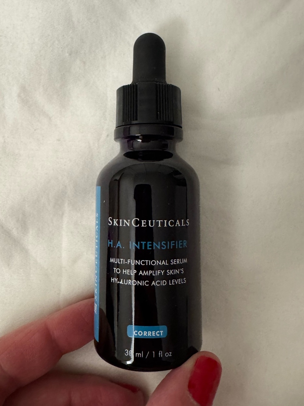 NEW SkinCeuticals H.A. Intensifier Serum - Black Bottle with Blue Accents